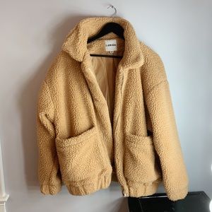 I.AM.GIA Caramel Teddy Coat
